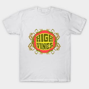 High Vines Vintage Design T-Shirt